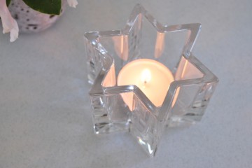 Blikemailleglazen ster 011