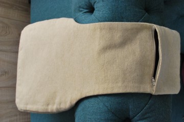 Glazenkandelaarsglastafelkleedschortbankzakwcrolhouderkop 089