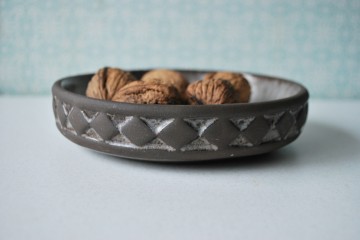 Houten schaal schaaltje kapstok 020