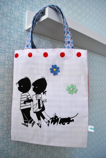 Pasen kleedje tasje 015