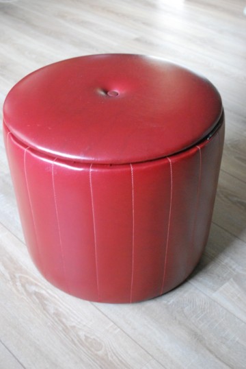 Poef peer bloempot lamp 004