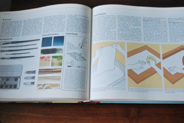 Servies borden boekpannenlappen 051