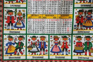 Stoofje bloempot borden wandkalender 024