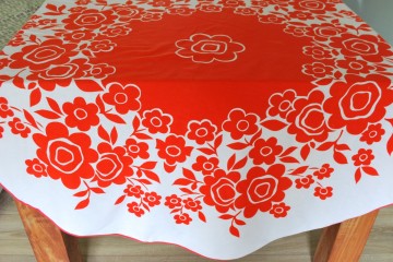 Tafelkleed bloemenpers 017